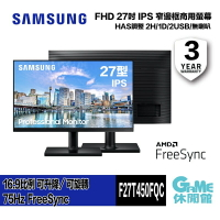 【最高22%回饋 5000點】SAMSUNG 三星 F27T450FQC 27型 商用螢幕【現貨】【GAME休閒館】AS0562