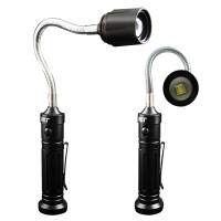 【Q&amp;T】高亮U3 LED充電式調焦彎管工作燈(SY-T9028)