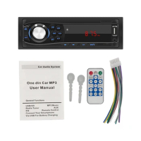 Car High Quality Bluetooth With USB TF Card FM Radio MP3 Player PC Type:12PIN -1028