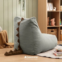 Dekoruma JURA Kids Bean bag Dino / Bean Bag Kecil / Bean Bag Dino Kecil - Green