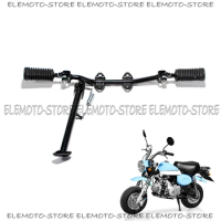 Motorcycle Z50 Foot Peg Pedals Side Stand Leg Bracket For Honda Monkey Z50 Z50A Z50R Z50J DAX CT70 ST50