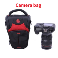 Camera Bag Diagonal Span Bag Suitable for Canon R6 r7 R8 5D Mark IV+24-70F2.8 Nikon Z5 Z6 z9 SONY A7M4 Triangle Bag Backpack