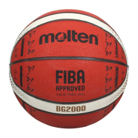 MOLTEN 12片橡膠深溝籃球#7-2020奧運紀念球款-戶外 室外 訓練 B7G2000-SOJ 橘米白黑