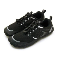 【男】LOTTO多用途戶外休閒運動溯溪機能護趾水鞋 AQUWEAR 2系列 黑銀灰 8720