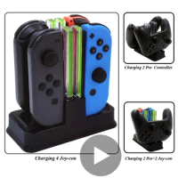 Support Base for Nintendo Nintend Switch Gamepad Joycon Controller Dock Stand Holder Accessories Joyicon Charging Nintendoswitch