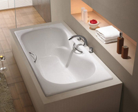 【麗室衛浴】美國KARAT BT-8475 鑄鐵浴缸(含雙把手)140*75*42CM