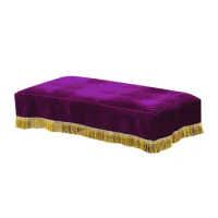 European Piano Bench Cover Dining Bench Cover Exquisite Bench Slipcover for Household Home Living Room Bedroom Decoration