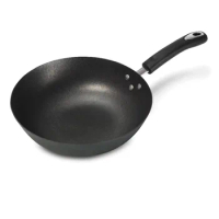 Carbon Steel Wok with Handle (12.5 in.)