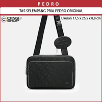 TAS SELEMPANG PRIA PEDRO ORIGINAL SLING BAG LOGO PEDRO ICON BRANDED PM064