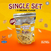 Sedap Bites Lekor Chips 200g (SoftPack) | Crispy Fish Snack | Crunchy Lekor Chips | Original Flavor