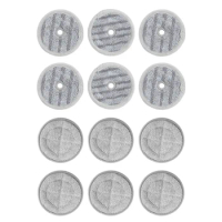 6Pcs Replacement Mop Pads Compatible For LG A9 Steam Mop Cloth Vacuum Cleaning Mopping Machine Mop Cloth Nonporous
