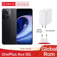 OnePlus Ace 5G MTK Dimensity 8100 MAX Global Rom 8GB 256GB 150W Fast Charging Mobile Phones 120Hz AMOLED Android
