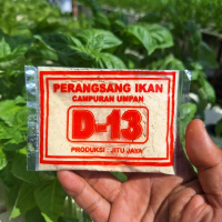 Umpan Pancing D13 Merah Jitu Jaya - Campuran Umpan Ikan Mas / Perangsang Umpan Ikan
