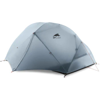 3F UL GEAR 2 Person 4 Season 15D Camping Tent Outdoor Ultralight Hiking Backpacking Hunting Waterproof Tents Waterproof Coating
