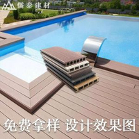 木塑地板戶外長條陽臺露臺花園公園室外工程板材