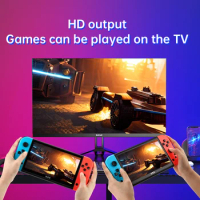 X80 7-inch HD Display Handheld Game Console Arcade PS1 Simulator HD Retro Joystick Game Console Video Player TV Game Console
