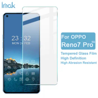 For OPPO Reno7 Pro 5G H Tempered Glass IMAK Transparent explosion-proof Screen Protector Protective Film Phone guard