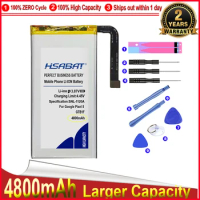 HSABAT 0 Cycle 4800mAh GTB1F Battery for Google Pixel 5 High Quality Mobile Phone Replacement Accumulator