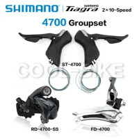 SHIMANO Tiagra 4700 Groupset 4700 Derailleurs ROAD Bicycle 2x10 Speed ST 4700 + FD 4700 Front Derailleur + Rear Derailleur