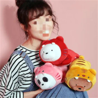 Free Shipping 11 Inch Stuffed &amp; Plush We Bare Bears Plush Toys Cosplay Tiger Soft Stuffed Animal Bear Plushies Gifts