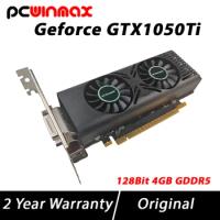 PCWINMAX GTX 1050Ti 4GB DDR5 128BIT Origina Gaming Low Profile Video Graphic Card GTX 1050 Ti for De