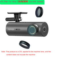 CPL Filter Circular Polarizing Filter Lens Cover For 70mai 1s/m300 Car DVR Camera,For 70mai 1s/m300 Dash Cam CPL filter 1pcs