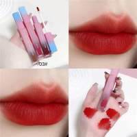 LAMEILA Lip Tint & Liquid Matte Lipstick Smudge-Proof Waterproof, Silky Matte Ice Silk Glass Lip Gla