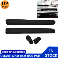 Oxford Pair of Roof Rack Pads Inflatable Padded Crossbar Roof Cover Luggage Carrier Protective Cloth Bike Rack For Car