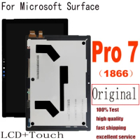 1PCS Original LCD For Microsoft Surface Pro 7 1866 LCD Display Touch Screen Digitizer Assembly For S