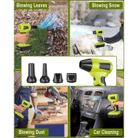 Leaf Blower, Electric Cordless Leaf Blower Leaf Blowers for Blowing Leaf, Patio Cleaning, Lawn Care