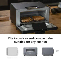 BALMUDA The Toaster | Steam Oven Toaster | 5 Cooking Modes - Sandwich Bread, Artisan Bread, Pizza, Pastry, Oven | Compact Design