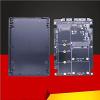 ใหม่ MSATA M2 SSD กรณี MSATA เพื่อ SATA อะแดปเตอร์ B M.2ที่สำคัญ SATA SSD เพื่อ SATA3.0 Riser แปลงคณะกรรมการ M.2 SATA SSD MSATA ภายนอก Case1.6