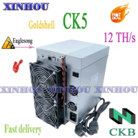 Used CKB miner Goldshell CK5 12T Eaglesong ASIC miner better than KD5 CK-BOX Mini-DOGE KD-BOX ST-BOX Antminer K5 Innosilicon A10