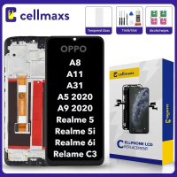 Applicable to For OPPO A8 A11 A11X A5 2020 A9 2020 A31 2020 REALME C3 5 5S 5i 6i Narzo 10 LCD Touch