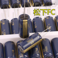 2023 matsushita capacitor FC 63V1800UF 18X40MM ultra low internal resistance Electrolytic Capacitor ce fc 1800UF 63V Gold
