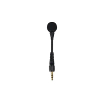 Omnidirectional Gooseneck Condenser Microphone Compatible for Sennheiser Rode Saramonica Boya Comica Wireless System