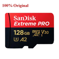 SanDiskExtreme Pro 1tb 512gb 256G 128GB 64GB 32GBmicroSDHC SDXC UHS-I Memory Card micro TF 170MB/s Class10 U3 With SD Adapter