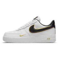 AIR FORCE 1 LOW GOLD DOUBLE SWOOSH WHITE