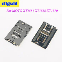 cltgxdd New SIM card Reader Socket Connector module For Motorola Droid Turbo2 For MOTO X Force XT1580 XT1581 XT1585