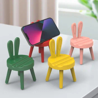 Creative cell phone holder chair pop desktop cell phone holder cell phone holder