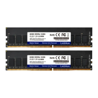 【LinkMore】DDR4 3200 16GB(8GBx2桌上型記憶體 2入組/PC專用)