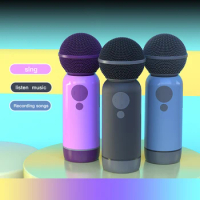 Bluetooth Microphone for Phone Wireless Microphone Mic Outdoor Karaoke Home System Live-streaming Handheld Portable Microphone