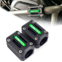 For Zontes 310V/X/T/R Zt250 22/25/28mm Motorcycle Engine Crash Bar Protection Bumper Decorative Guard Block