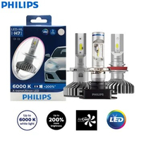 Philips X-treme Ultinon LED H4 H7 H8 H11 H16 9005 9006 HB3 HB4 12V 6000K Car LED Head Light Auto Fog Lamps +200% Brighter (Twin)
