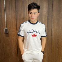 美國百分百【全新真品】Adidas X NOAH 愛迪達 聯名 短袖 T恤 T-shirt 短T 白色 BO28