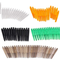 30 Pcs 35mm Plastic Nylon Darts Stems Throwing Shafts Plastic Darts Rod Stems Darts Accessories For Standard 2BA Screw Thread