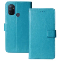 For OnePlus Nord N100 / Nord SE 6.52" Leather Phone Case Wallet Cover for OnePlus Nord N100 / Nord SE Flip Stand