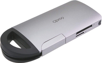 【美國代購-現貨】USB-C 集線器，Opro9 8 合 1 Type-C 集線器，帶 3 個 USB 3.0 端口，4K HDMI，USB-C 供電，SD/TF 讀卡器和以太網，適用於 Mac Pro 和其他 Type-C 筆記本電腦（灰色)