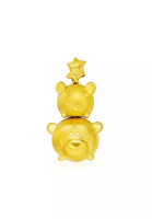CHOW TAI FOOK Jewellery CHOW TAI FOOK Disney Tsum Tsum 999 Pure Gold Pendant - Winnie Pooh &amp; Tigger R19027