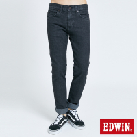 EDWIN 503 EDGE LINE黑線窄管牛仔褲-男-黑色